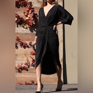 Black prom after party dress